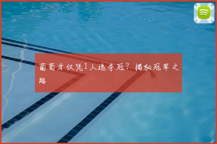 葡萄牙仅凭1人选夺冠?揭秘冠军之路
